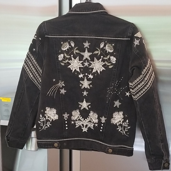 💕SPELL & THE GYPSY💕 Celestial Embellished Jacket XS NWT - Picture 10 of 16